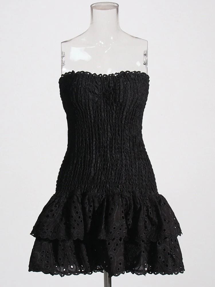 Cora Print Mini Dress | Home of Womens Summer Dresses White Print / M