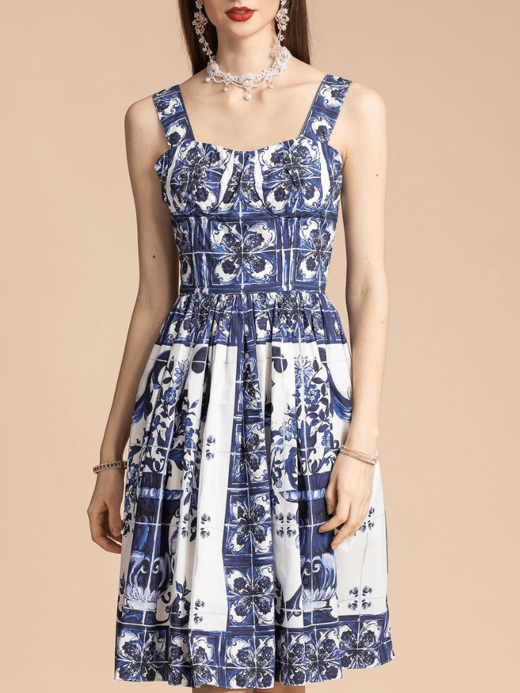 BOHEMIAN THE LABEL  Kim Print Dress